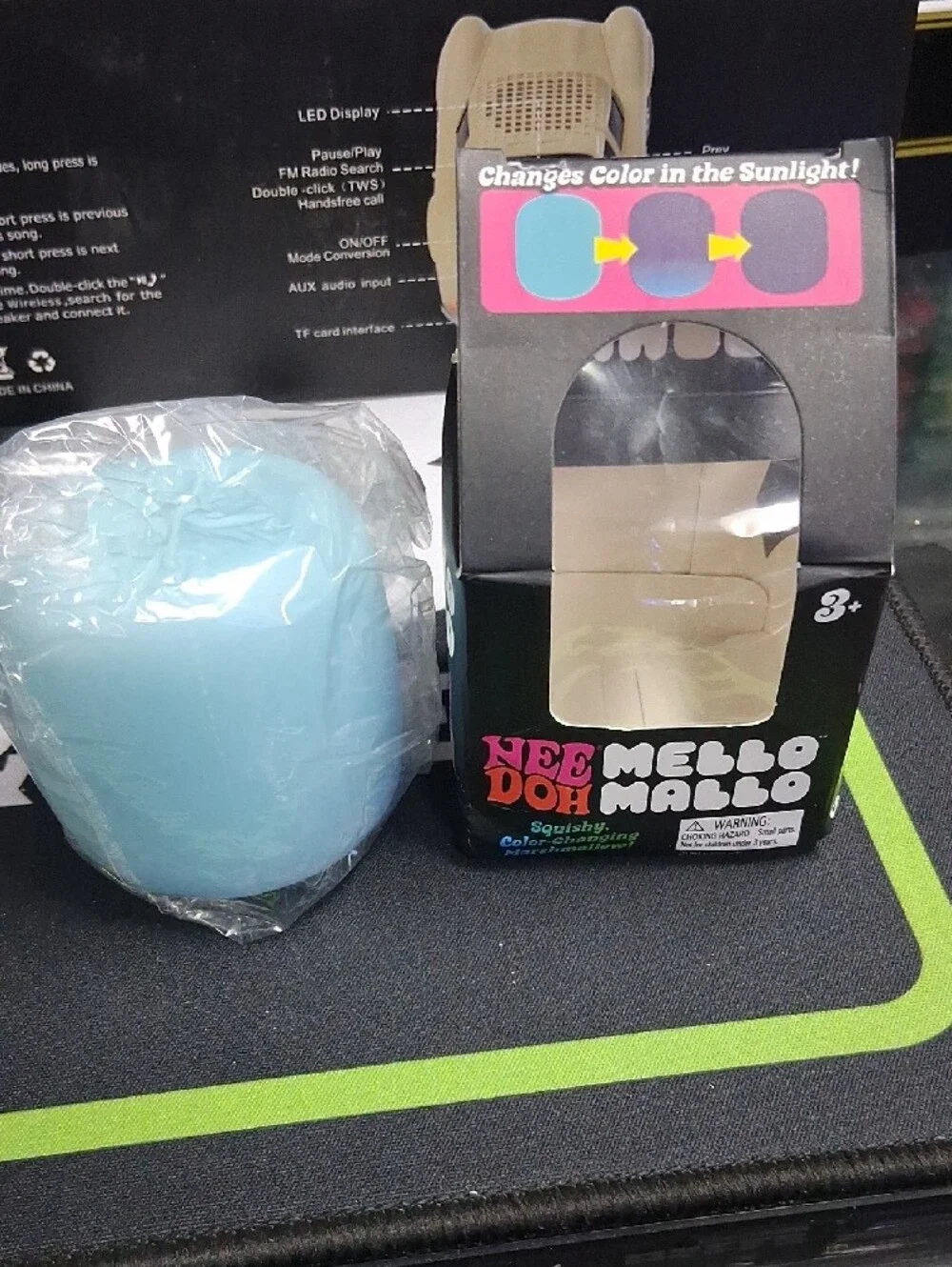 Color-Changing Squishy Toy - Blue